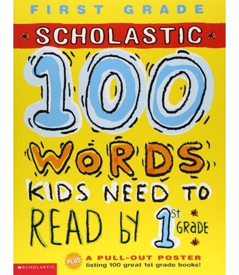 100 vocabulary words kids need to know grade 1,2,3,4,5,6