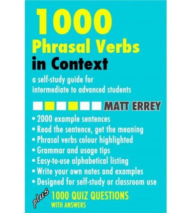 1000 phrasal verbs in context