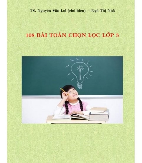 108 bài toán chọn lọc lớp 5