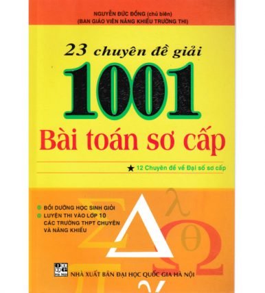 23 chuyên đề giải 1001 bài toán sơ cấp