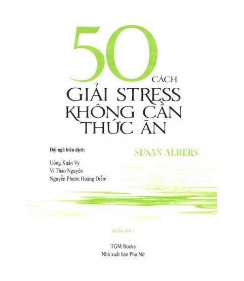 50 cách giải stress không cần thức ăn