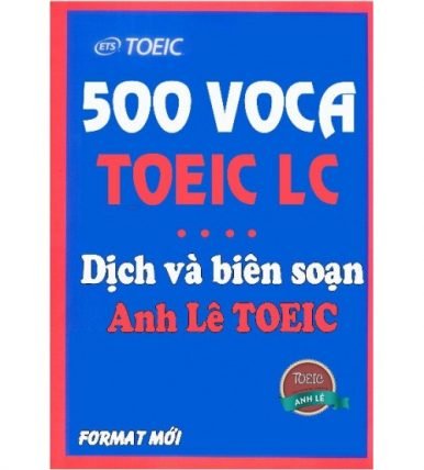 500 từ vựng toeic part 1,2,3,4