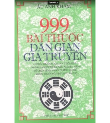 999 bài thuốc dân gian gia truyền