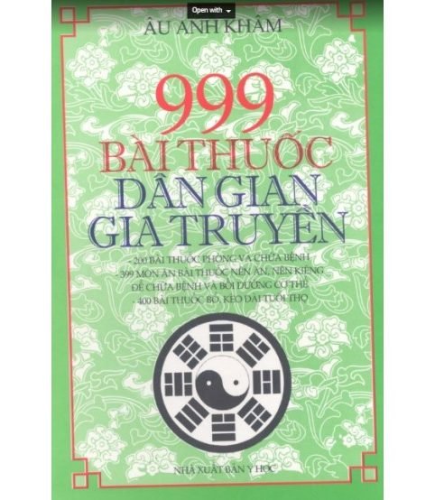 999 bài thuốc dân gian gia truyền