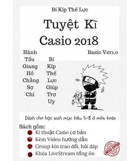 Bí kíp Thế Lực 2018 ver 1.0 - Chinh phục điểm 5 - 8 Môn Toán