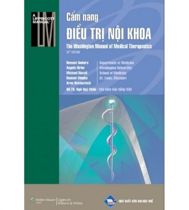 Cẩm nang điều trị nội khoa Washington 34th - Bản tiếng việt đẹp