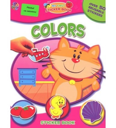 4 cuốn sách My first sticker book download