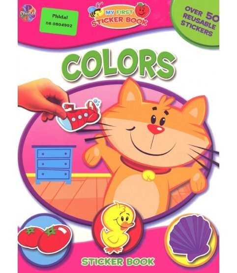 4 cuốn sách My first sticker book download