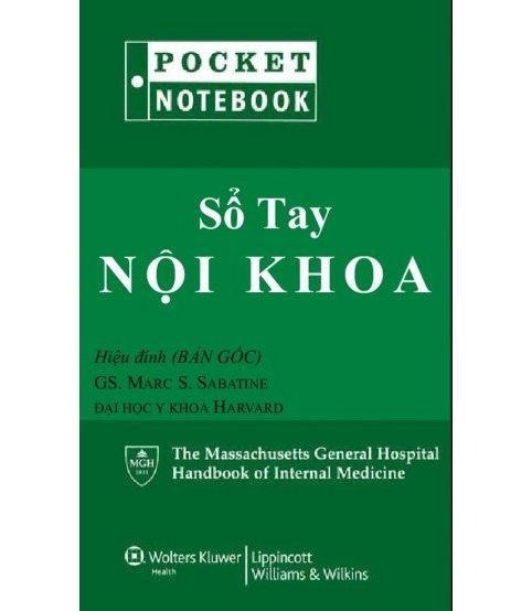 Sổ tay Nội khoa - Pocket Medicine 4th (bản đẹp)