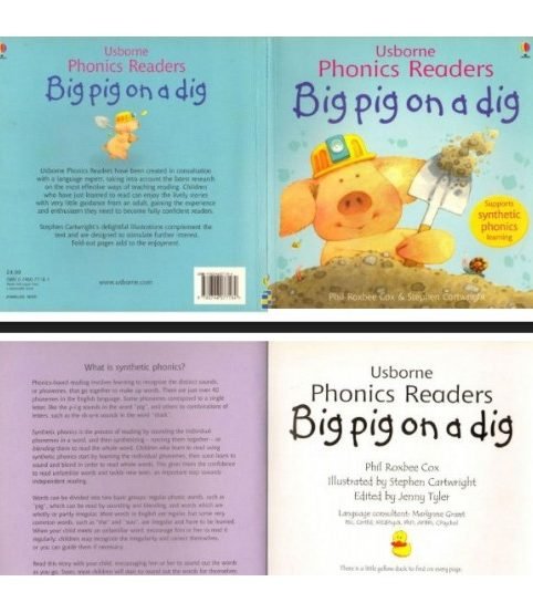 12 Bộ sách Usborne Phonics Readers (full ebook +audio)